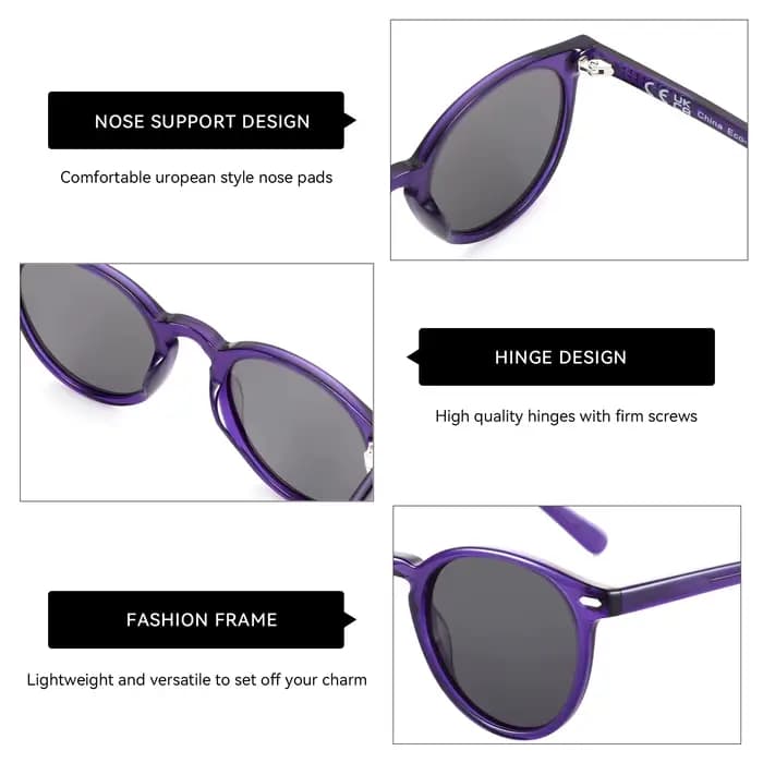 Lunettes de vue rondes populaires ZENOTTIC pour les femmes passionnées de plein air