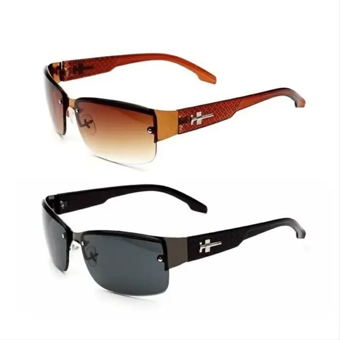 Lunettes de soleil vintage dégradées pour hommes et femmes