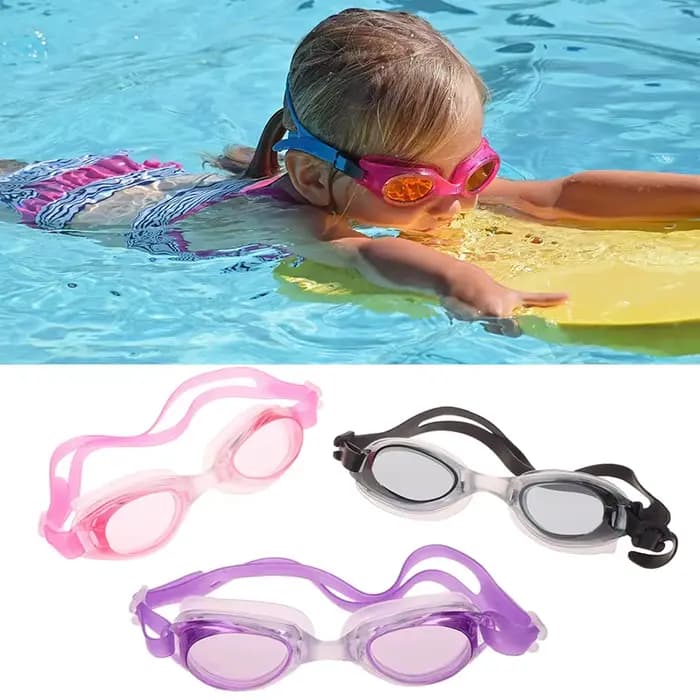 Lunettes de natation imperméables Anti-buée à petite monture