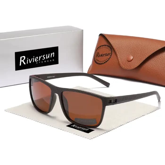 Lunettes de soleil carrées pour hommes et femmes