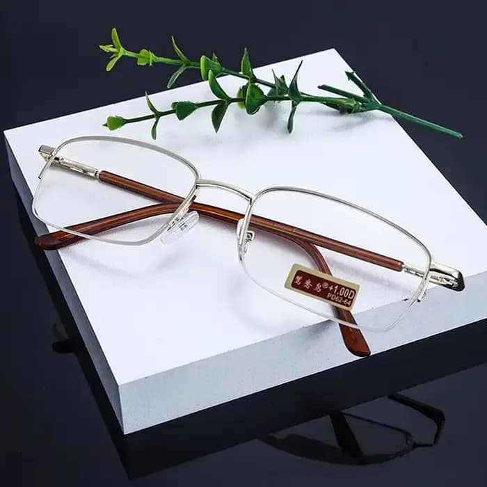 Lunettes de lecture rectangulaires pour hommes