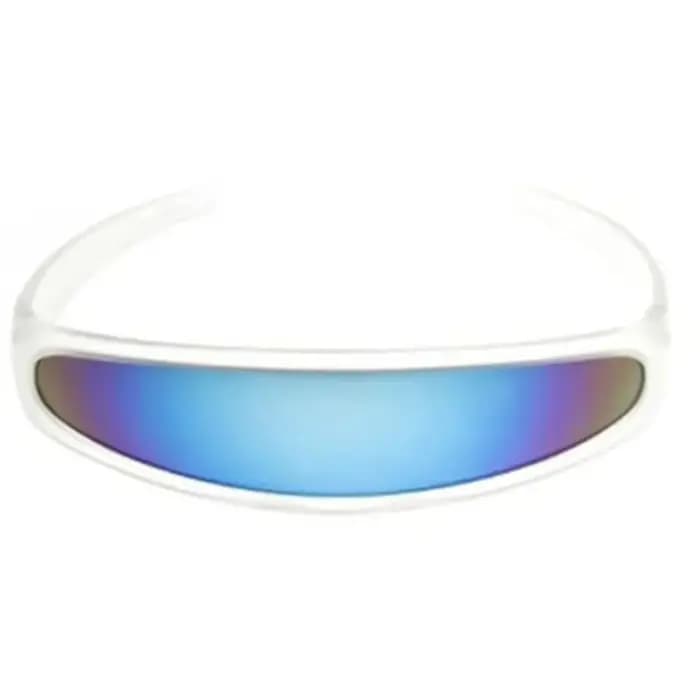 Lunettes de soleil étroites futuristes