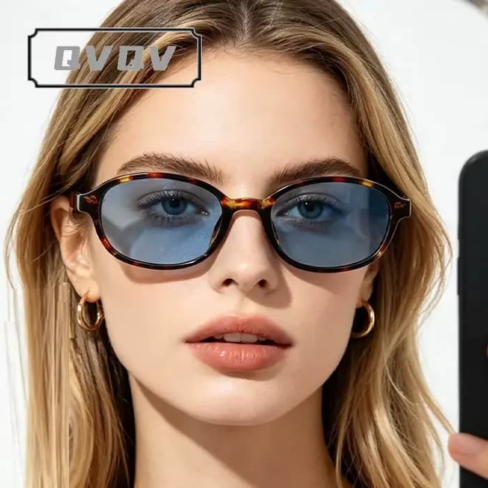 Nouvelles Lunettes de Soleil de Luxe Rouge Vin 2026 pour Femme