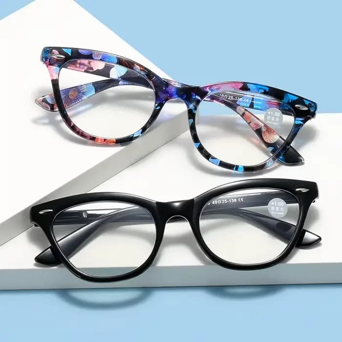 Lunettes de presbytie à monture complète pour femmes