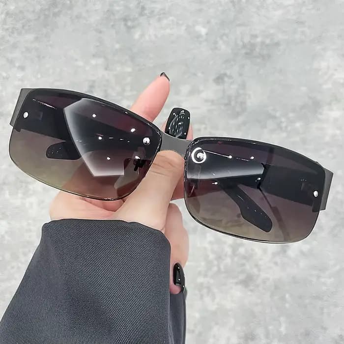 Lunettes de soleil dégradées tendance pour hommes et femmes