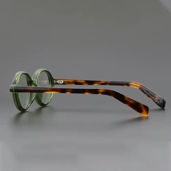 Lunettes ovales pour femmes rétro acétate Vintage