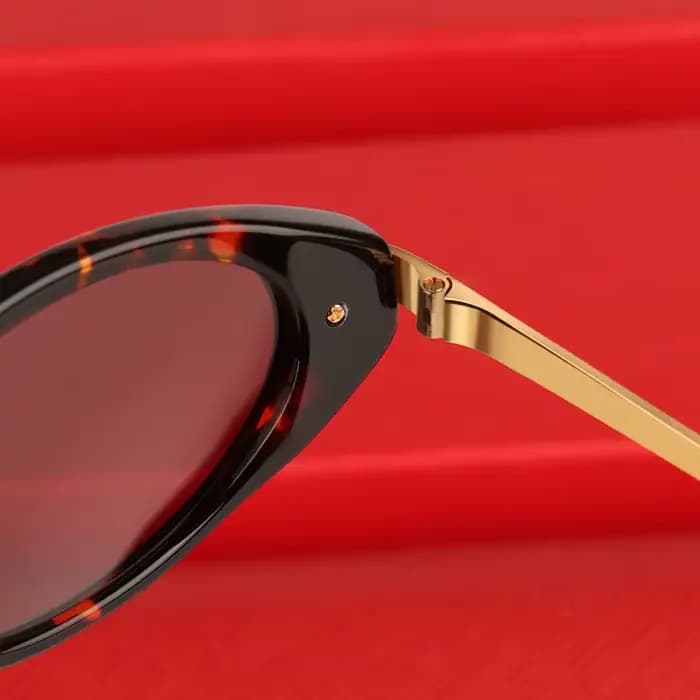 Nouvelles lunettes de soleil œil de chat tendance pour femmes