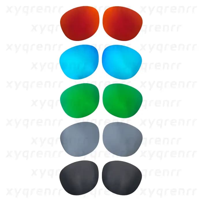 Xyqrenrr lentille de remplacement polarisée pour Oakley Latch OO9265 | Loquet Asian Fit(AF) OO9349 Lunettes de soleil anti-rayures | Résistant aux chocs
