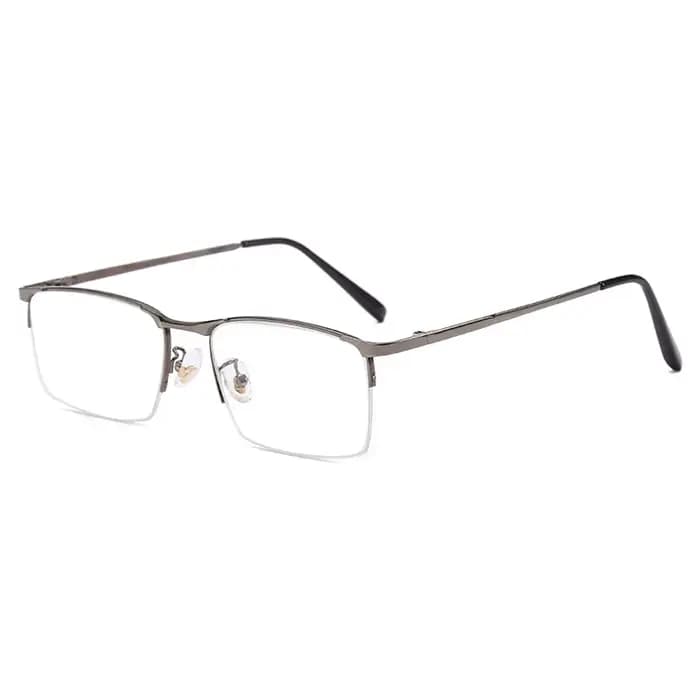 Shatar – lunettes de lecture pour hommes et femmes, verres en verre cristal, haute qualité, demi-monture, pour le bureau