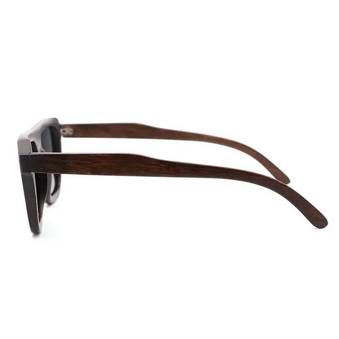 Lunettes de soleil rétro en bambou pour hommes et femmes