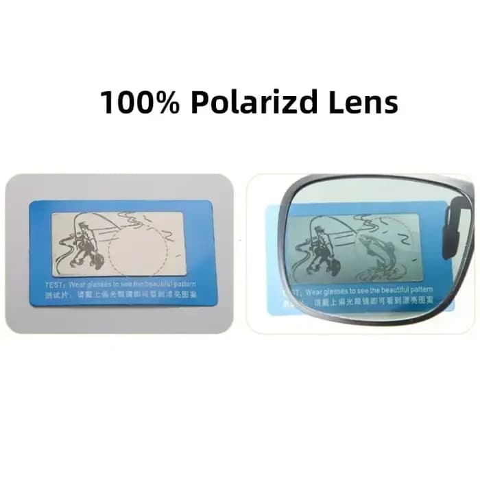 Lunettes de soleil polarisées à Clip rabattable pour la conduite