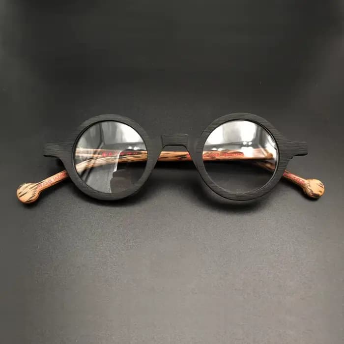 Monture de lunettes rondes rétro pour hommes
