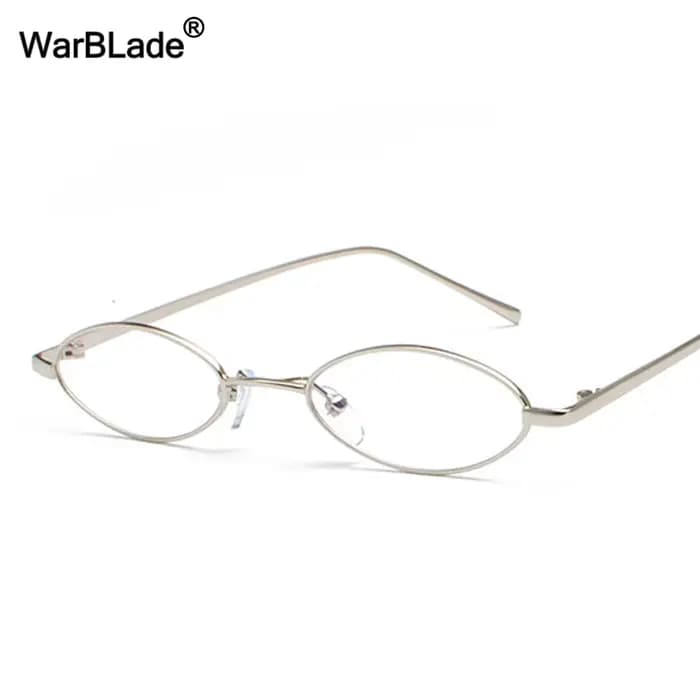 WarBlade-Petite monture de lunettes ovales rétro pour hommes et femmes