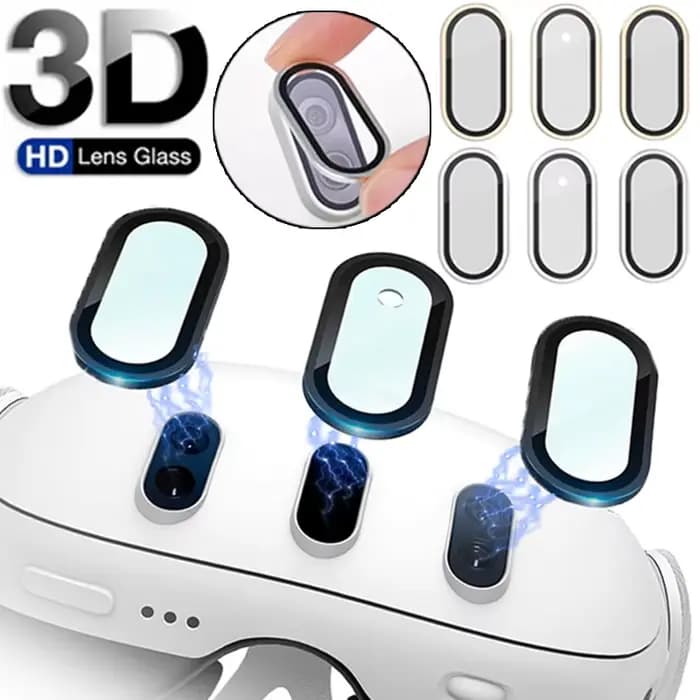 Protecteur d'objectif d'appareil photo pour Meta Quest 3 Guatemala, couvercle d'objectif en verre, films de protection anti-rayures, accessoires