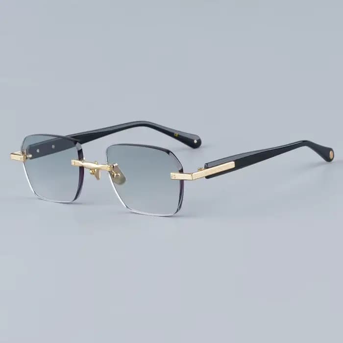 Lunettes de soleil carrées sans monture JOHN DALIA