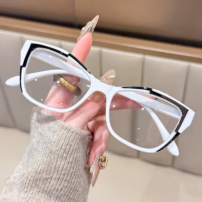 Lunettes de lecture élégantes pour femmes - Design color block tendance
