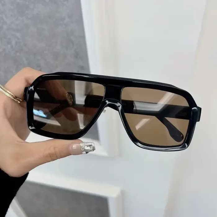 Lunettes de soleil carrées classiques femmes hommes Vintage marque Designer Style