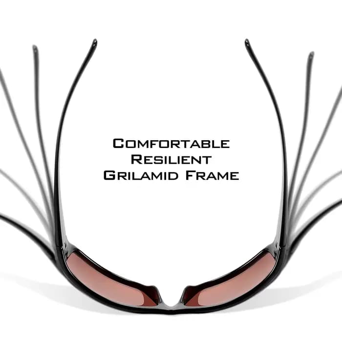 Iditarod Lunettes de soleil de sport polarisées pour hommes et femmes idéales pour la conduite