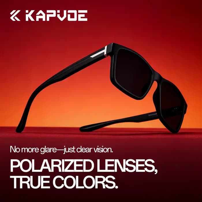 Lunettes de soleil polarisées Kapvoe pour la randonnée