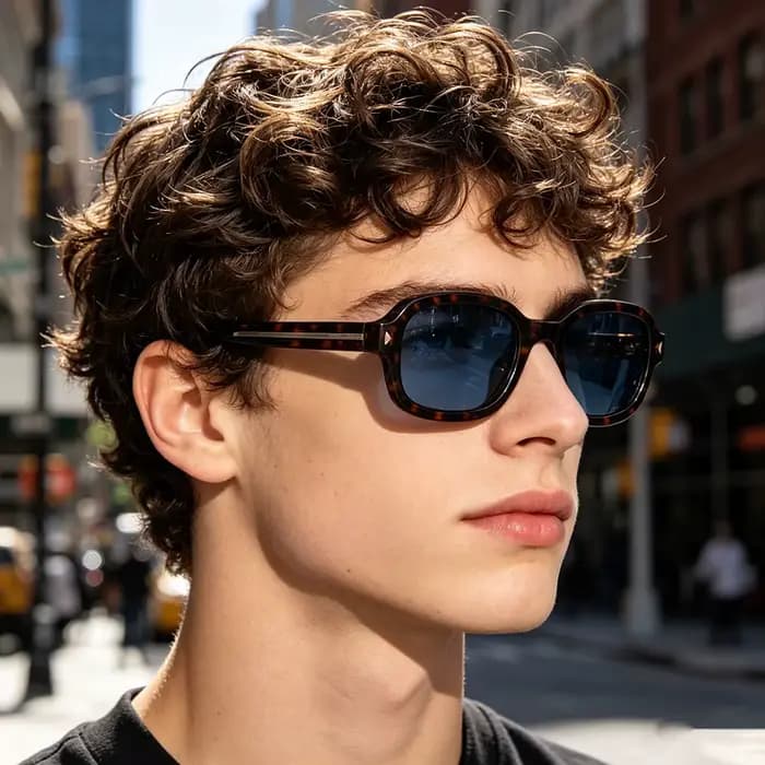 CLOUT GOGGLES Lunettes de soleil de luxe tendance pour hommes et femmes
