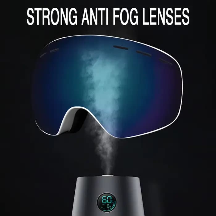 Lunettes de ski anti-buée coupe-vent pour snowboard