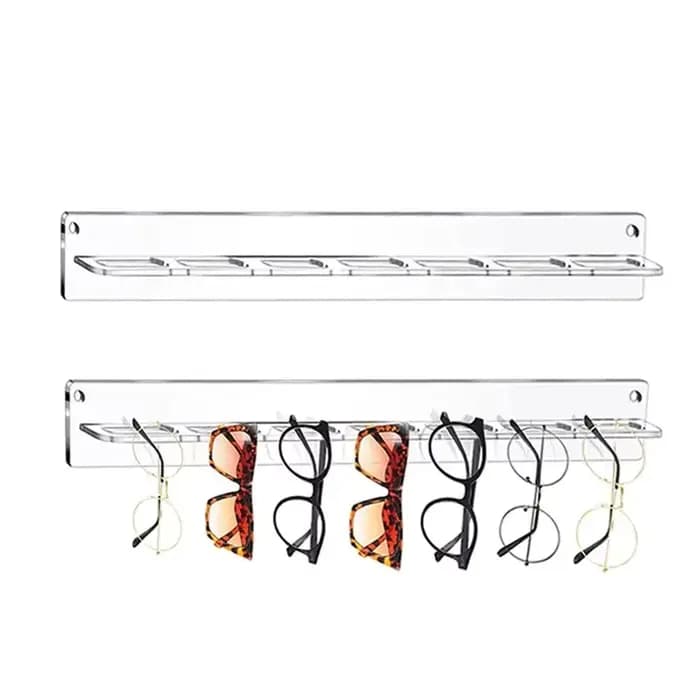 Support d'affichage pour lunettes durable à 7 trous