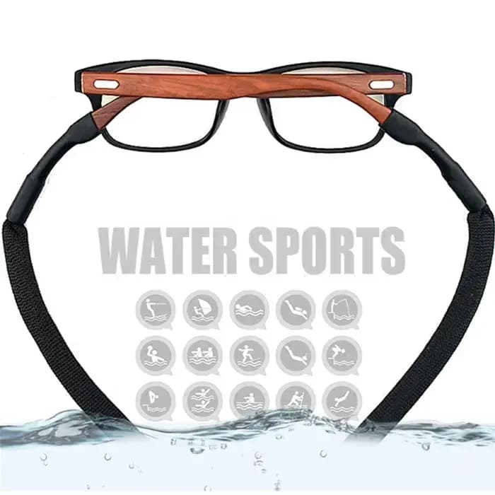 Lunettes de soleil flottantes porte-corde chaîne