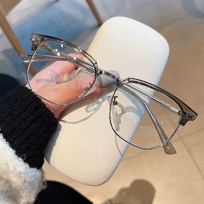 Lunettes carrées unisexes à la mode pour hommes et femmes