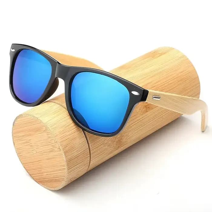 Lunettes de soleil en bois pour hommes