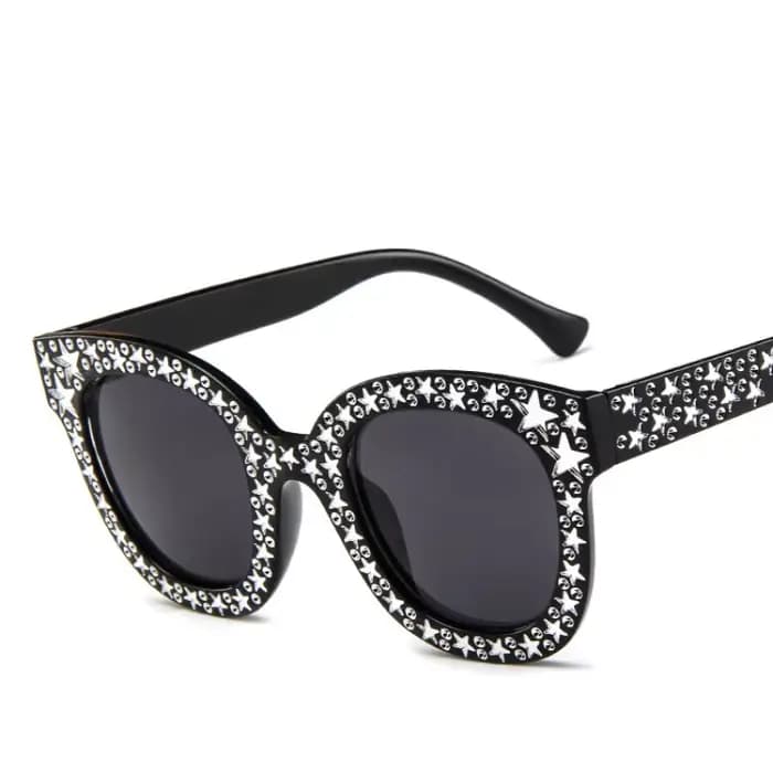 Lunettes de soleil œil de chat vintage pour femme