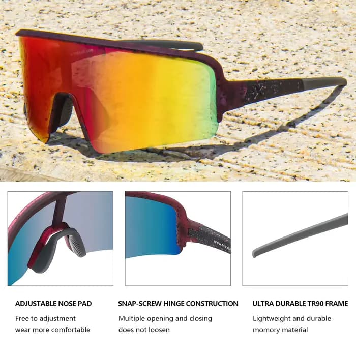 Prévention Jcorde I-Lunettes de soleil polarisées pour hommes et femmes
