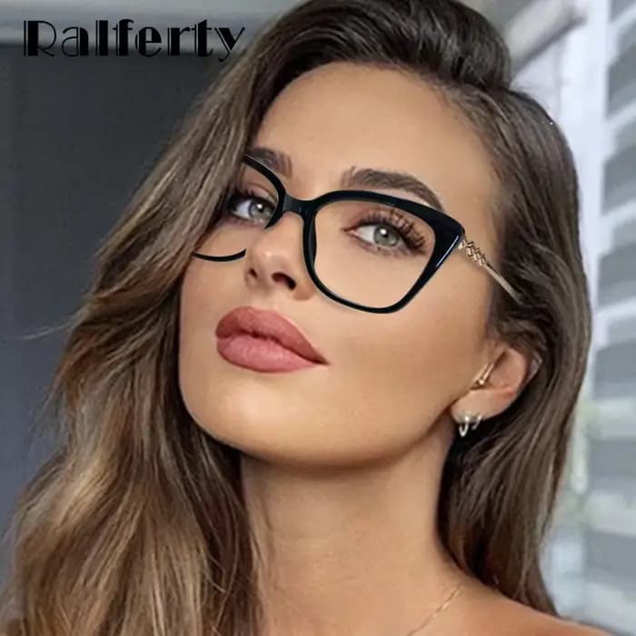 Ralferty-Monture de lunettes de luxe anti-absorbe ouissement pour femmes