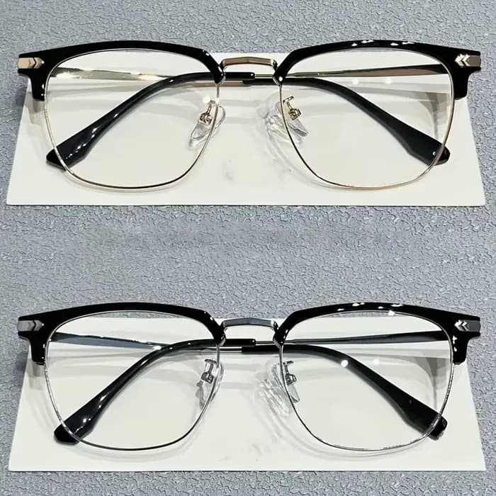Lunettes à demi-monture qui conviennent à tout visage