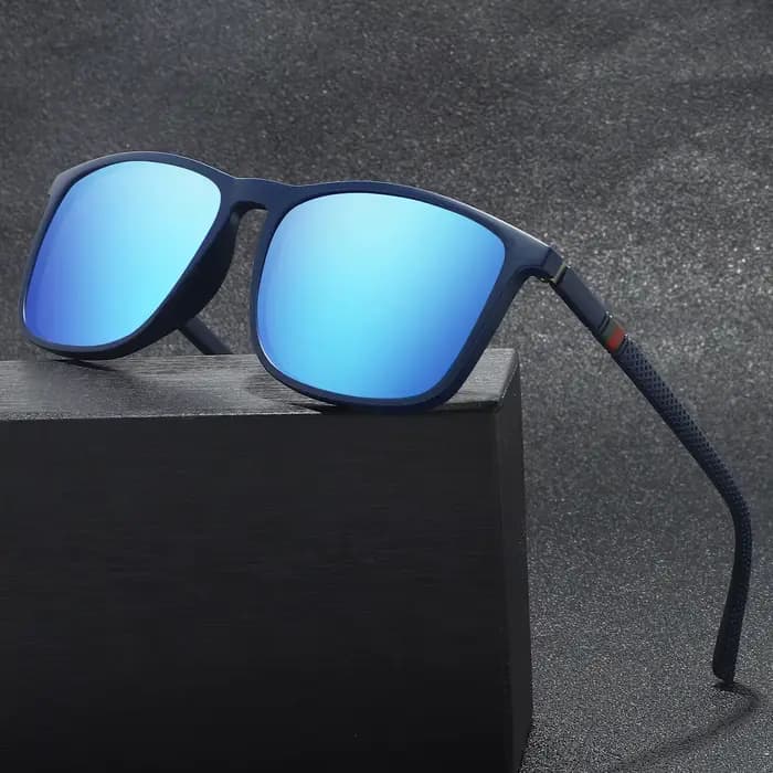 Lunettes de soleil polarisées carrées pour hommes et femmes