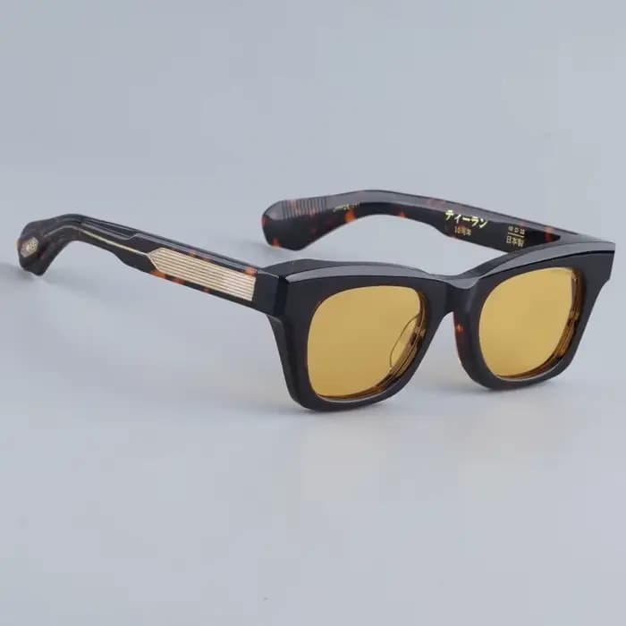 JMM DEALAN 10TH anniversaire lunettes de soleil édition limitée à la main en acétate épais Uv400 hommes et femmes