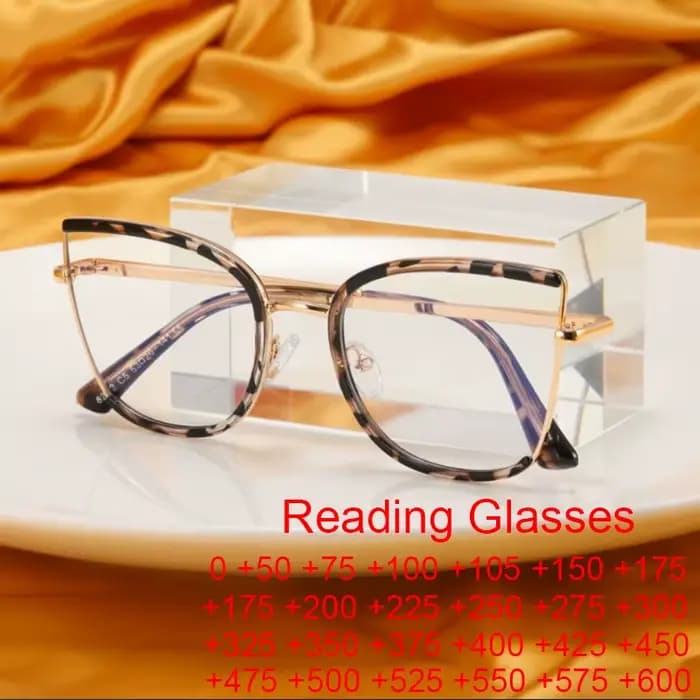 Lunettes de lecture œil de chat Vintage pour femmes