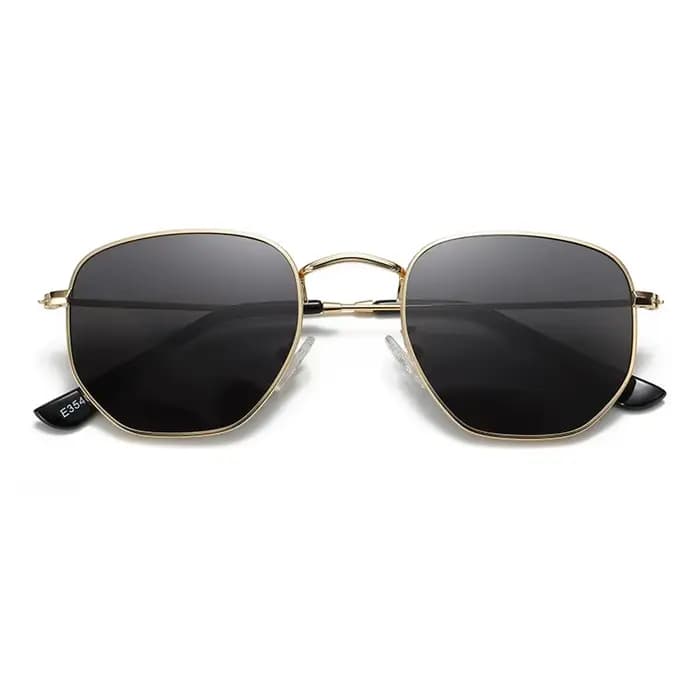 Lunettes de soleil hexagonales polarisées pour hommes et femmes