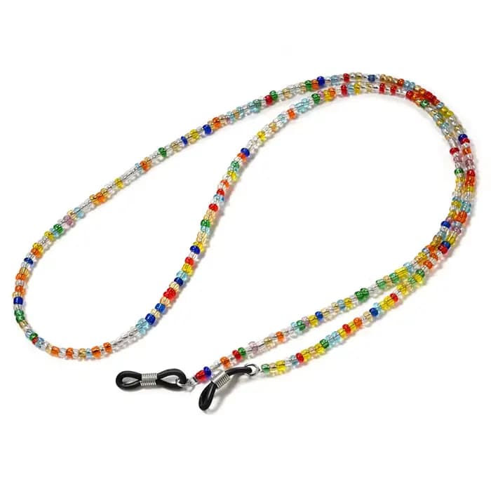 Chaînes de lunettes de mode pour femmes poire cristal