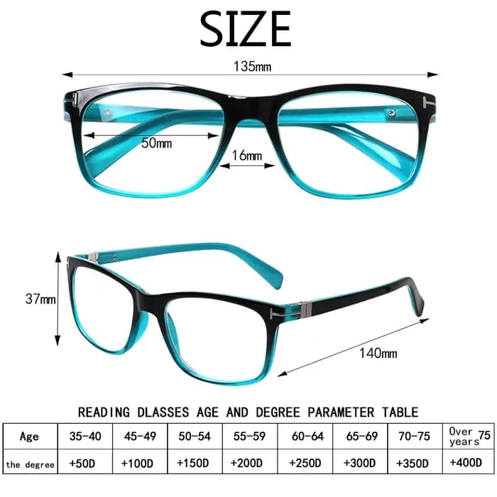 Hention lunettes de lecture charnière en métal Durable lecteur HD pour hommes et femmes