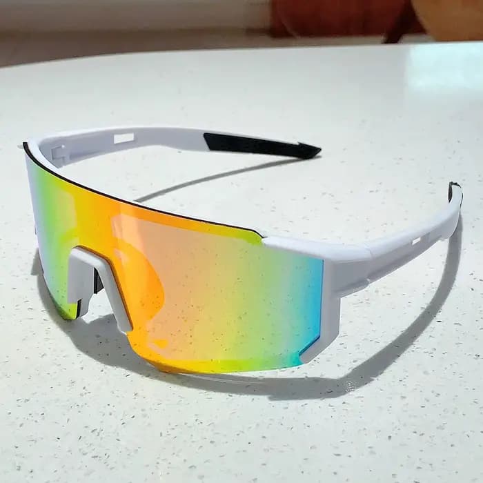 KAMMP lunettes de cyclisme à la mode décor surdimensionné sport pour femmes