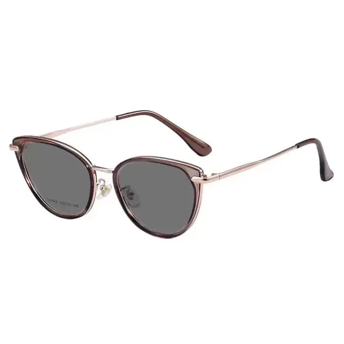 Lunettes de soleil photochromiques œil de chat pour femmes et hommes