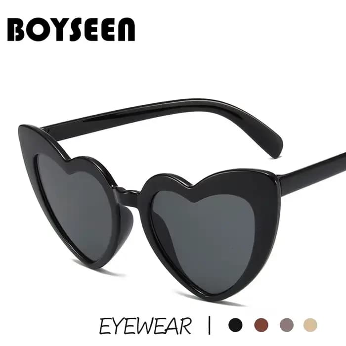 Lunettes de soleil en forme de cœur pour fête d'enterrement de vie de jeune fille