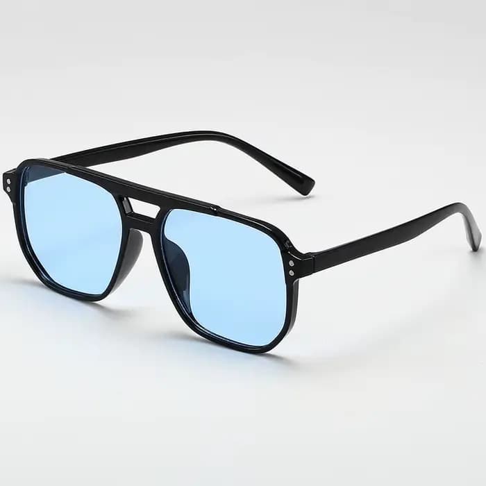 Lunettes de soleil carrées rétro pour hommes et femmes