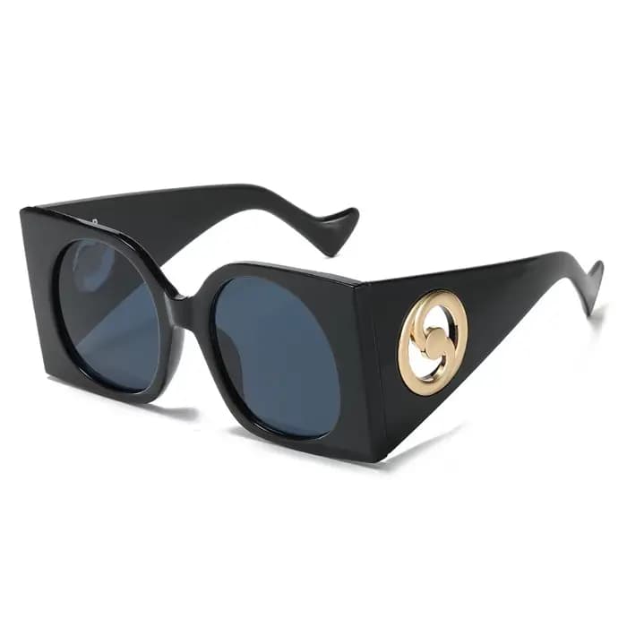 Lunettes de soleil carrées colorées pour femmes et hommes