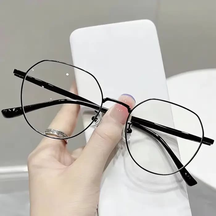 Lunettes de lecture presbyopes pour ordinateur en or rose
