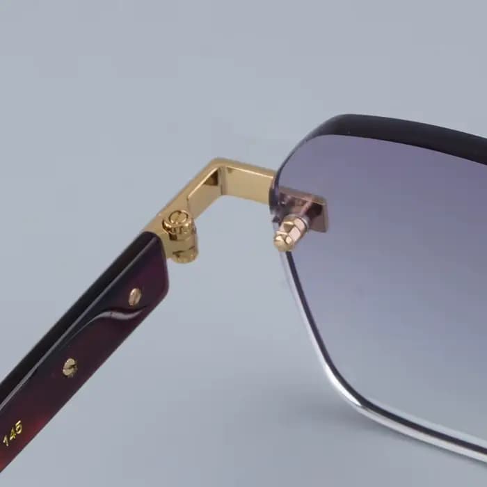 Lunettes de soleil carrées sans monture JOHN DALIA