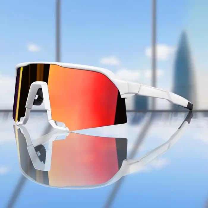 Marque 100 lunettes de soleil de cyclisme pour hommes et femmes Protection UV400 5 couleurs grand cadre course pêche