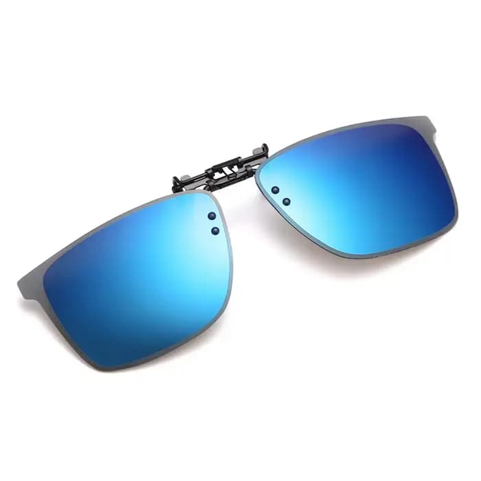 Lunettes de soleil polarisées avec clip pour myopie
