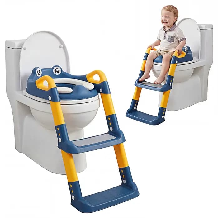 Siège de toilette pour enfants avec échelle, portable et pliable, marchepied auxiliaire pour enfants, urinoir pour bébé, pour l'apprentissage de la propreté des tout-petits