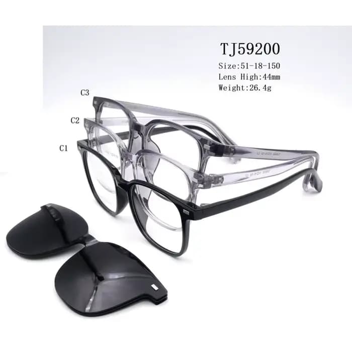 Lunettes de soleil magnétiques à clipser